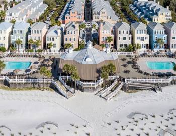 Aerial view of Wild Dunes SC